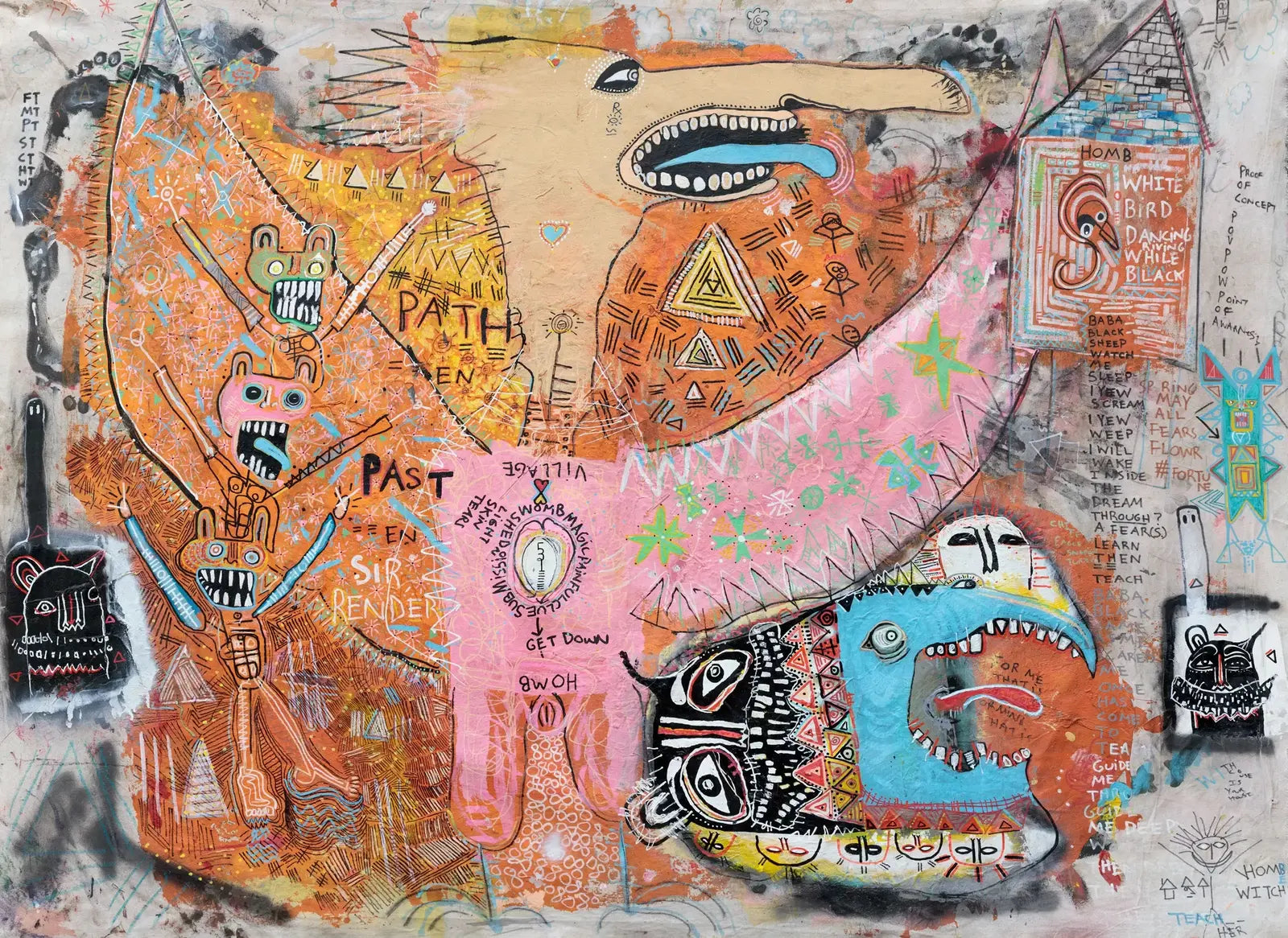 White bird dancing and the appropriation howlers